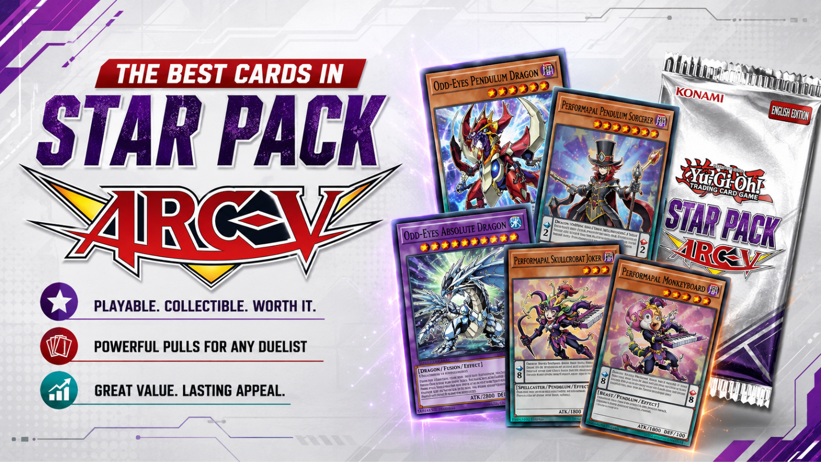 Star Pack ARC-V Cards Worth Playing and Collecting