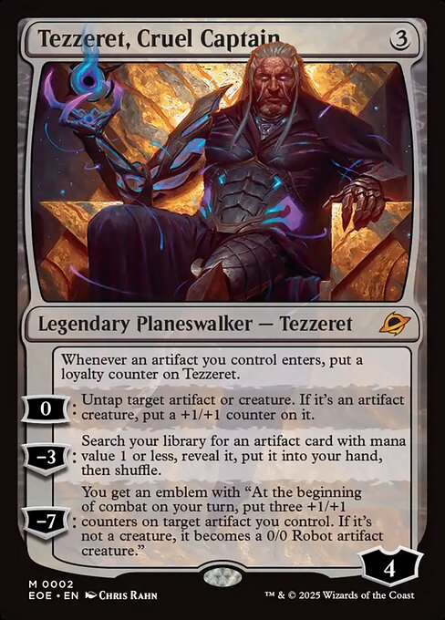 Tezzeret, Cruel Captain