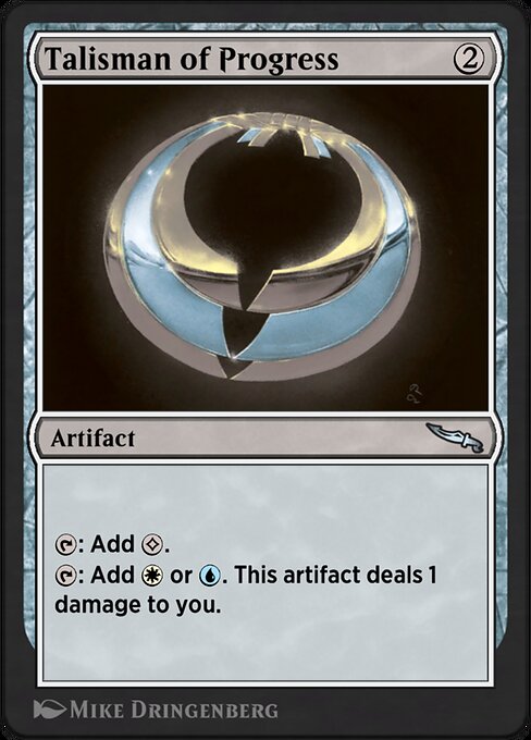 Talisman of Progress
