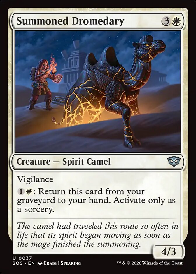 Summoned Dromedary