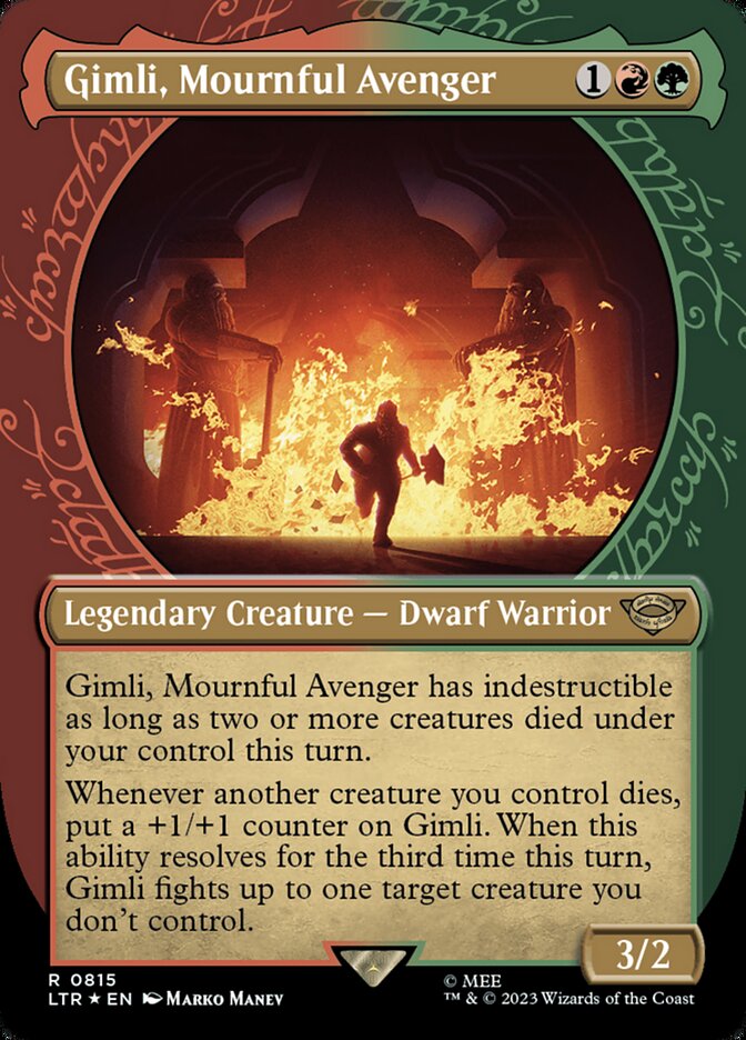 Gimli, Mournful Avenger