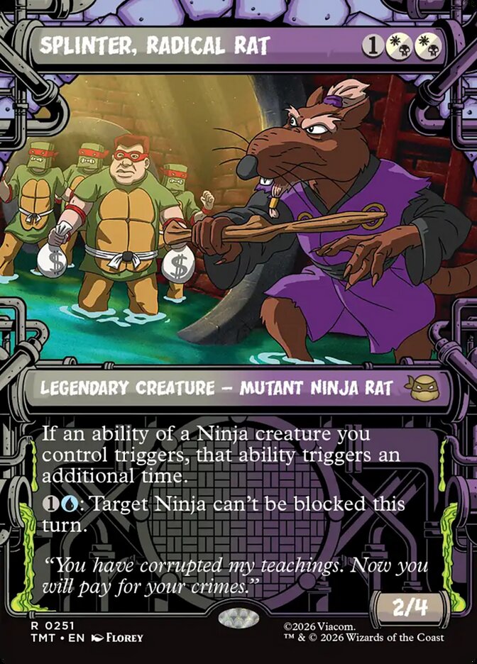 Splinter, Radical Rat