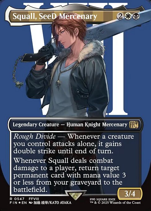 Squall, SeeD Mercenary