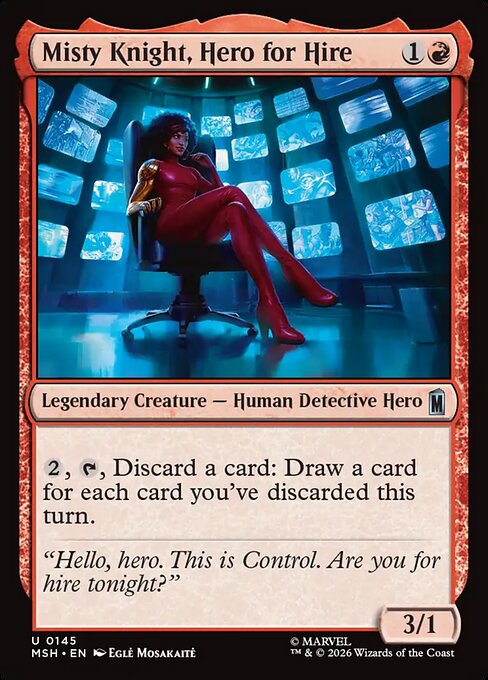 Misty Knight, Hero for Hire