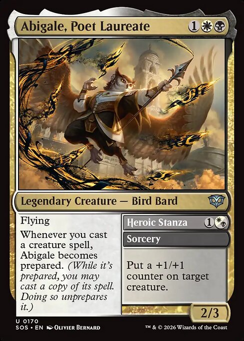 Abigale, Poet Laureate // Heroic Stanza