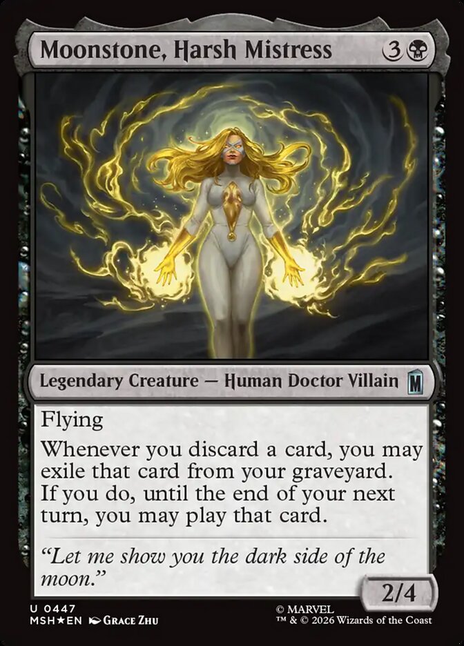 Moonstone, Harsh Mistress