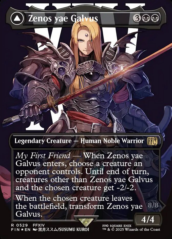 Zenos yae Galvus // Shinryu, Transcendent Rival