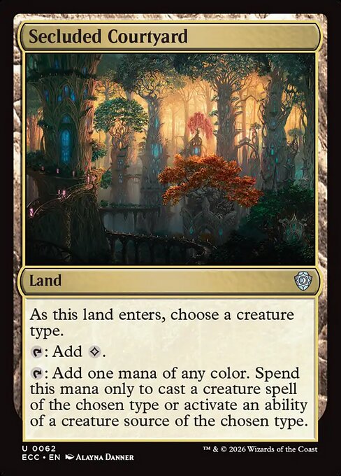 Secluded Courtyard