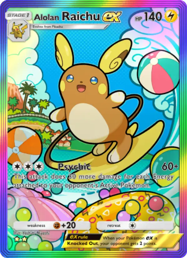 Alolan Raichu ex