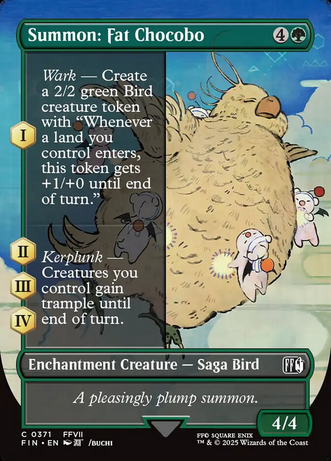 Summon: Fat Chocobo