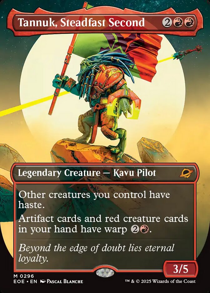 Tannuk, Steadfast Second