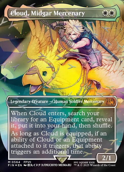 Cloud, Midgar Mercenary