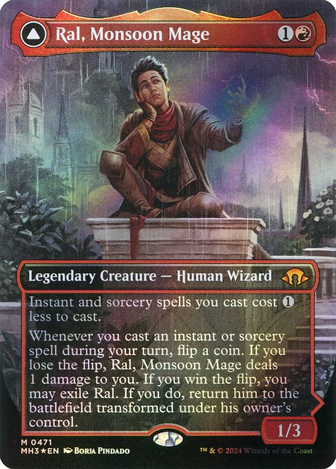 Ral, Monsoon Mage // Ral, Leyline Prodigy
