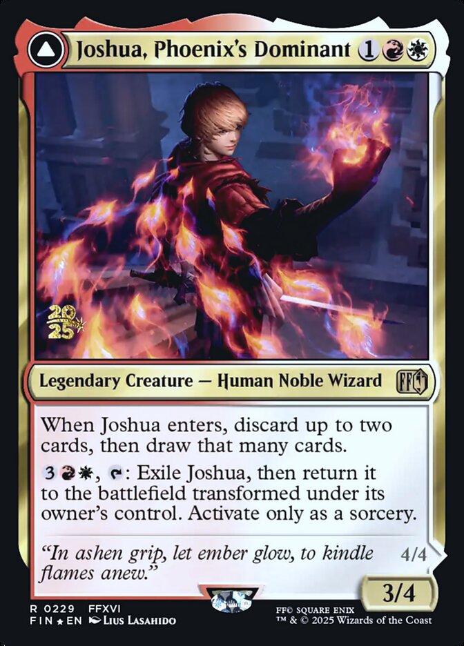 Joshua, Phoenix's Dominant // Phoenix, Warden of Fire