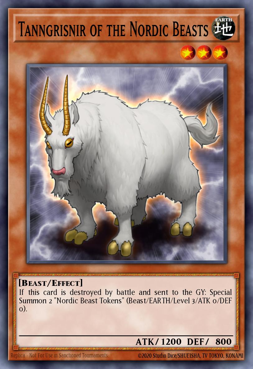 Tanngrisnir of the Nordic Beasts