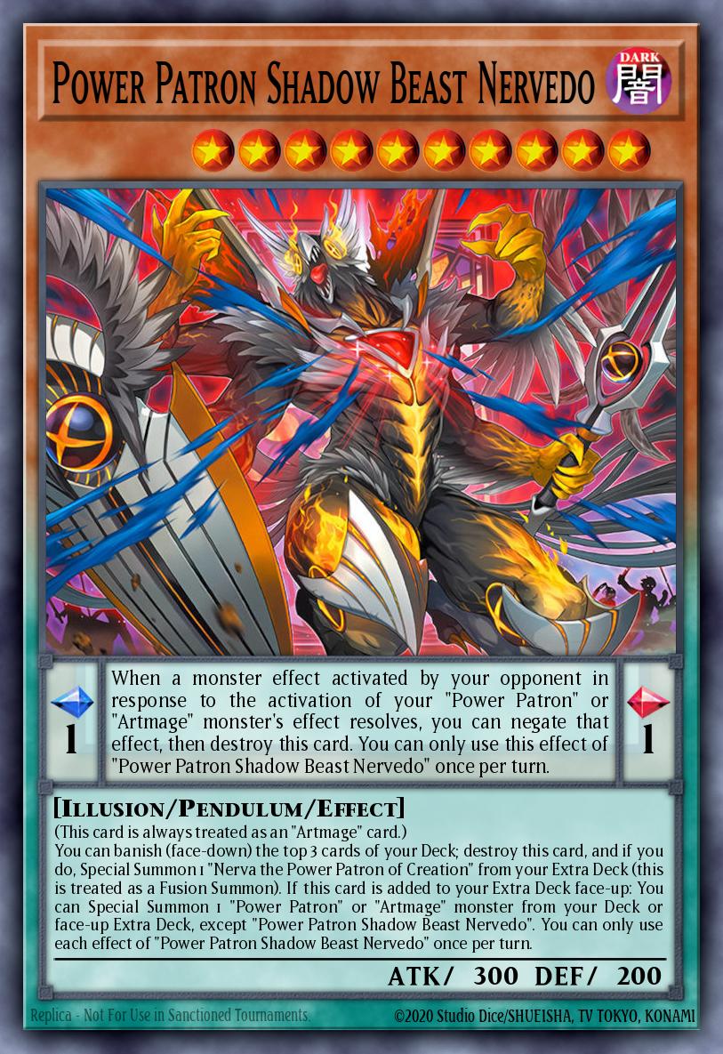 Power Patron Shadow Beast Nervedo