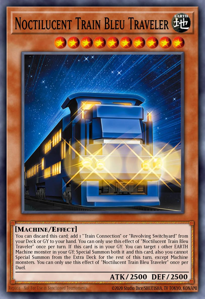 Noctilucent Train Bleu Traveler